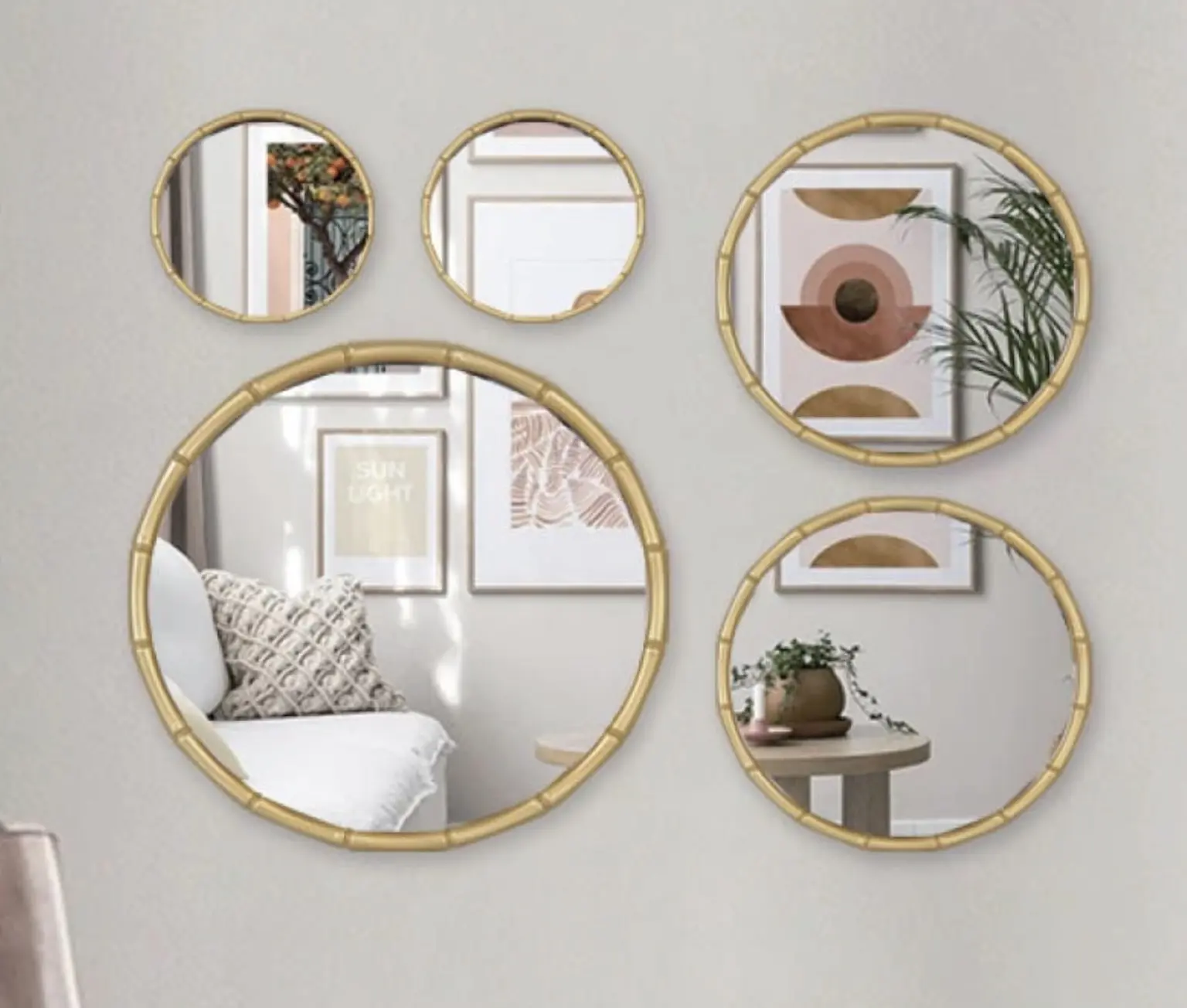 Wood Frame Mirror thumbnail 14